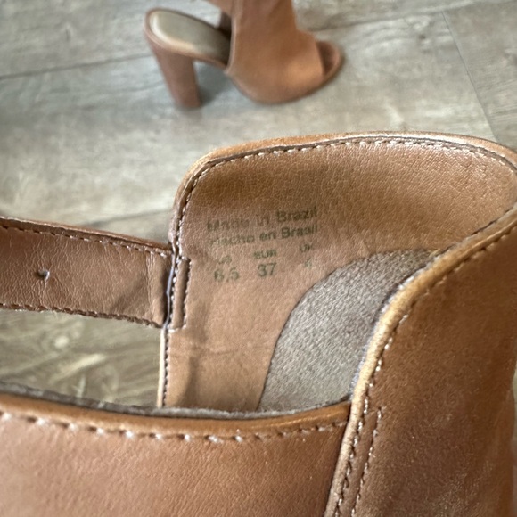 ALDO Open Toe Mules Women’s US Size 6.5 - Used Light Brown - Picture 4 of 8